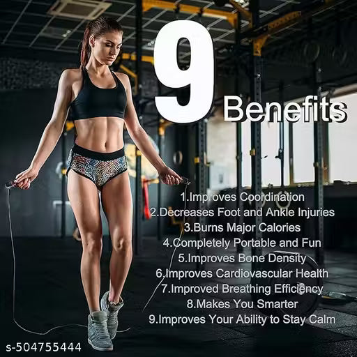 Dragonfly Store Gym Exercise Equipment Set Home Workout Combo Men and Women – Included Items (Tummy Trimmer, Skipping Rope with Hand Gripper)